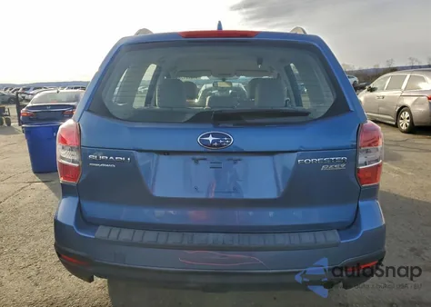 2016 Subaru Forester 2.5I from USA, damaged, VIN JF2SJABC8GH467604